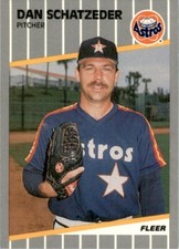 1989 Fleer Update Dan Schatzeder #U-90