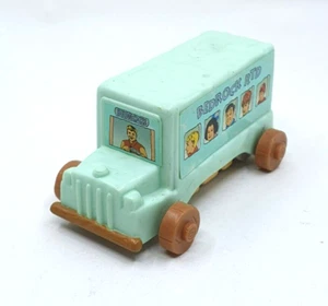 The Flintstones Bedrock RTD Bus Using Foot Power UCS & Amblin McDonalds Toy 1994 - Picture 1 of 4