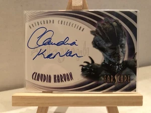 Farscape Autogrammkarte A47 Claudia Karvan (TTW, 2004) neuwertig - Bild 1 von 2