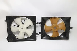 Acura TL 04-08 Radiator Condenser Cooling Fan Motor w/Shroud Set, A968, OEM, 200 - Picture 1 of 6