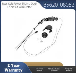 Left Complete Power Sliding Door Cable Kit w/o Motor For Toyota Sienna 3.5L 3.3L - Picture 1 of 7
