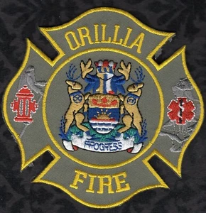 Orillia Canada Fire Dept. Patch - Picture 1 of 2