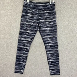 Athletic Works Leggings Girls Youth XXL (18) Black Grey Pull On Activewear Gym - Picture 1 of 13