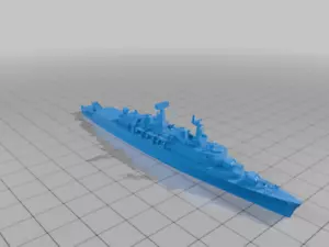 1:700 Cold War RN County Class Destroyer - Foto 1 di 1