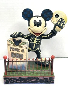 Disney Topolino Peek-a-Boo di Jim Shore ~BRILLA! - Foto 1 di 9