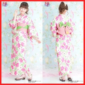 Sailor Moon Yukata Obi Set KIMONO NEW Sailor Moon Jupiter - Picture 1 of 3