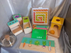 Love Very Educational Wooden Toy Big Bundle + Playguides - Picture 1 of 10