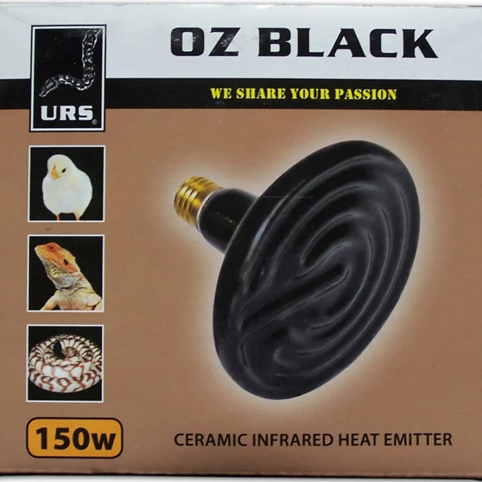 Urs Oz Black Ceramic Heat Globe Ceramic Infrared Heat Emitter 150w  - image 1 of 1