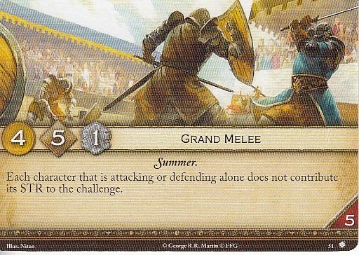 Grand Melee AGoT LCG 2.0 Game of Thrones Sands of Dorne 51 - Image 1 of 1