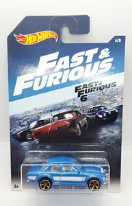 Hot Wheels 2016 Fast & Furious 1970 Ford Escort RS1600 Blue Fast & Furious 6 Toy - Picture 1 of 5