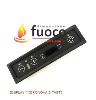TASTIERA DISPLAY LED MICRONOVA PN005 STUFE A PELLET CLAM - ARCA - QLIMA - 0025V - Immagine 1 di 3