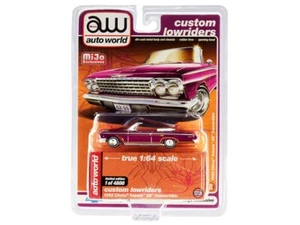 Auto World Mijo Exclusives 1/64 1962 Chevy Impala SS Convertible Custom Lowrider - Bild 1 von 1