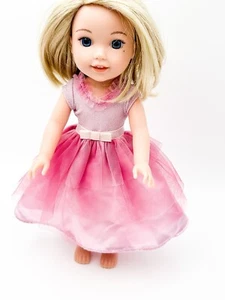 American Girl Doll Camille Wellie Wishers Doll With Pink Dress WellieWishers - Picture 1 of 16