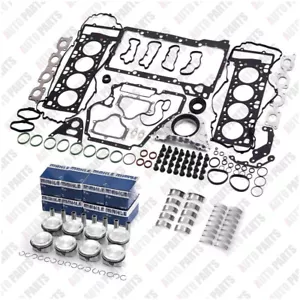 Engine Pistons Gaskets Bearings Kit compatible with BMW M5 M6 F10 F12 S63N 4.4 - Picture 1 of 7