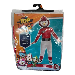 Nick Jr Top Wing Rod 4 Piece Costume Set Halloween Dress Up Toddler Sz 3-4T NEW - Picture 1 of 3