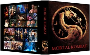 MORTAL KOMBAT 1995 Custom 3-Ring Binder Photo Album LAMBERT/SHOU/ASHBY/TAGAWA - Picture 1 of 8