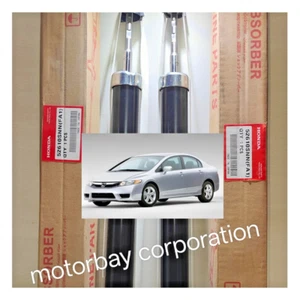 PAIR Rear Shock Absorber 2006-2011 Honda Civic 52610-SNL-T03 OEM - Bild 1 von 8