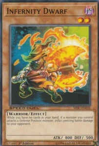 YUGIOH KARTE 3 X HÖLLISCHER ZWERG SBSC-DE035 1.AUFLAGE - Bild 1 von 1