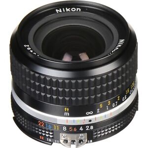 Brand New Unused Nikon Ais Nikkor 24mm F2.8 Wide Angle Manual Lens Ai S MF f/2.8