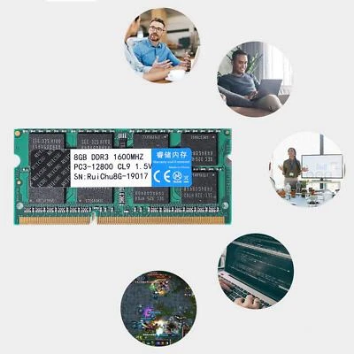 260Pin 8G DDR3 1600MHz Desktop DIMM AMD Motherboard Dedicated Memory - Image 1 of 4