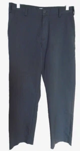 ADIDAS Classic Design Dress Pants Men's Formal Solid Color Black Size 30 x 30 - Picture 1 of 11