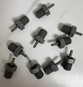 NOS John Guest 108 2,5 4 5/32” Rohr x 1/4” NPTF Steckverschraubungen Stck 10 - Bild 1 von 2