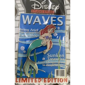 Prendedor Ariel Sirenita cubierta revista DSSH DSF Disney D23 Expo 2024 - Imagen 1 de 2
