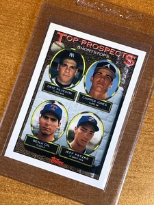 1993 Topps #529 Chipper Jones Braves HOF Top Prospects RC - Picture 1 of 3