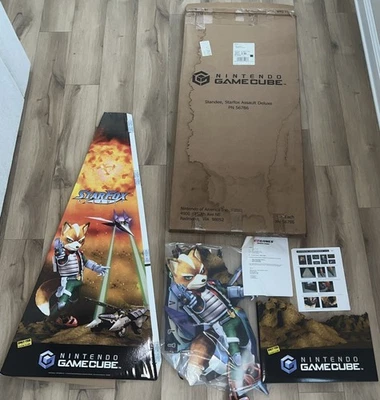 Starfox Assault Deluxe Standee Nintendo Very Rare Unused Promotional Display - Image 1 of 4