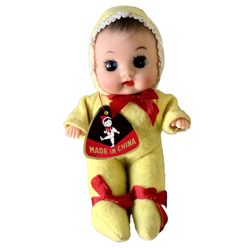 Mini poupée vintage 70s Red China DM787 Révolution Culturelle Chinoise 16cm - Photo 1/4