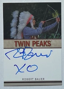 Robert Bauer Inscription Autograph, Twin Peaks the Log Lady Chronicles - Picture 1 of 2