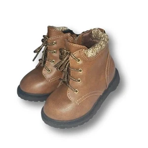 Wonder Nation Mädchen braun Kleinkind Stiefel Größe 5 - Bild 1 von 2