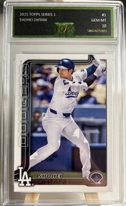 2025 Topps Series 1 Shohei Ohtani Graded Gem Mint 10 - Picture 1 of 2