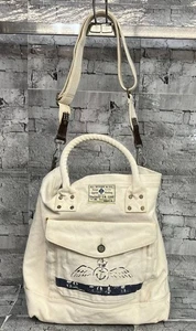 Ralph Lauren RUGBY Tote bag Shoulder bag White:JPN - Picture 1 of 10