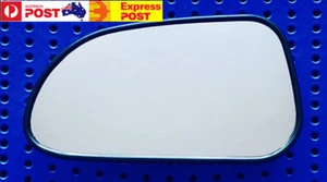 Left side mirror glass to suit HOLDEN CRUZE 2002-2006 Heated Convex with base - Picture 1 of 5