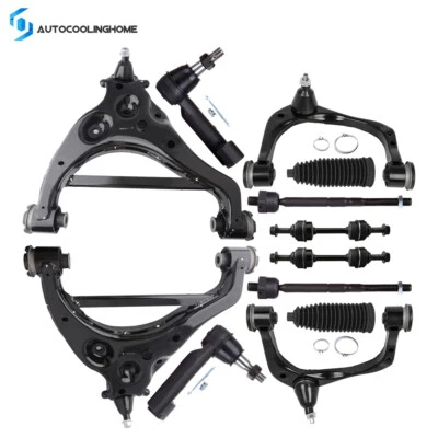 12pcs Front Upper & Lower Control Arm Tie Rod Sway Bar For 2015-2017 Ford F-150 - Image 1 of 4