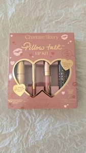Charlotte Tilbury Pillow Talk Lip Kit 💯 Authentic! - Picture 1 of 5