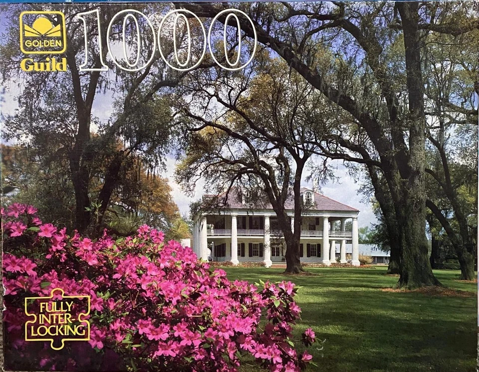 Older Guild jigsaw puzzle;  Burnside, Louisiana;  1000 pcs - Image 1 of 1