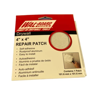 Wal-Board Drywall Repair/ Patch 4"X4"/ SELF-ADHESIVE/ NEW! - Picture 1 of 2