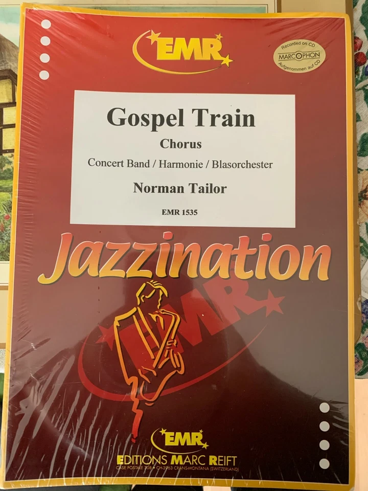 Gospel Train / arr Norman Tailor for Concert Band with Chorus New level 4 - Image 1 of 1