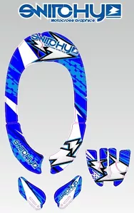 KIT ADESIVI GRAFICHE INSTINCT "E" NECK BRACE ALPINESTARS PRIMO MODELLO - Imagen 1 de 1