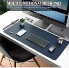 Knodel Desk Pad, Office Desk Mat, 40cm x 80cm Dark Blue