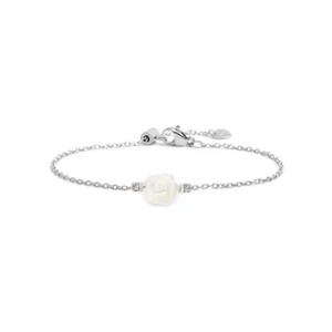 MARLU Bracciale con rosa in madreperla 15BR096-W - Foto 1 di 2