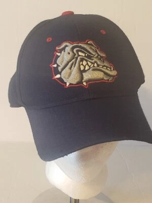 Gonzaga University Bulldogs Fitted 7 1/2 Baseball Hat Cap Zephyr Navy Blue - Image 1 of 4