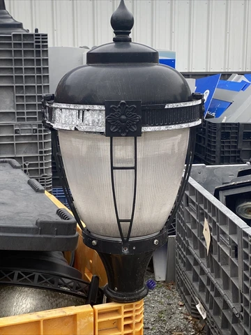 Vintage NYC Main Street Single Street Light, Led, Can Ship Cover