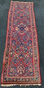 ANTIQUE AMERICAN SAROUK RUNNER 2'6"x6'3" FT - Picture 1 of 6