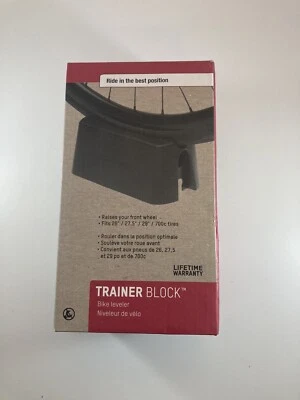 Blackburn Trainer Block Bike Leveler New Fits 26”/27.5”/29”/700c Tires - Image 1 of 4