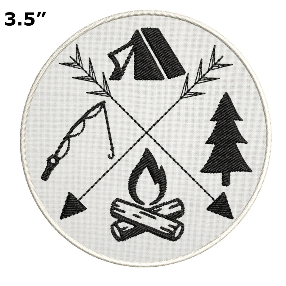 Girl Boy Cub Campfire Fun Smores Marshmallows Patches Crests Badges Scout Guide
