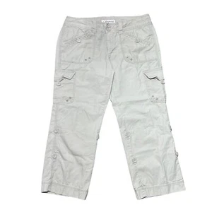 Vintage Aeropostale Cargo Capris Y2K Gorpcore leicht khaki Größe 7/8 - Bild 1 von 9
