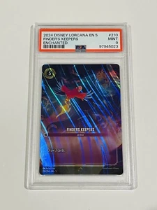 Disney Lorcana Shimmering Skies- Finders Keepers (Iago) Enchanted #210/204 PSA 9 - Picture 1 of 3